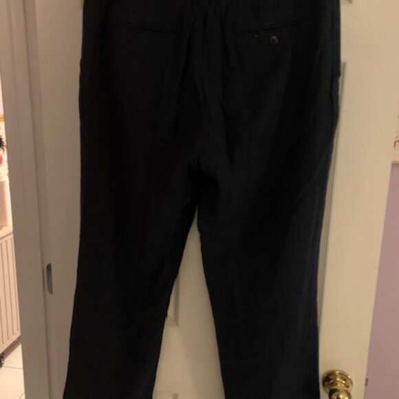 Men's Blue Dress Pants - Picture 3 of 4